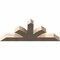 Ekena Millwork Richland Smooth Timber Gable Bracket, Douglas Fir, 60"W x 25"H x 5 1/2"D x 5 1/2"F, 10/12 Pitch GBW060X25X0606RIC00SDF - alternate 3